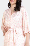 Zivame Silken Promises Woven Robe - Mary Rose — thumbnail 6